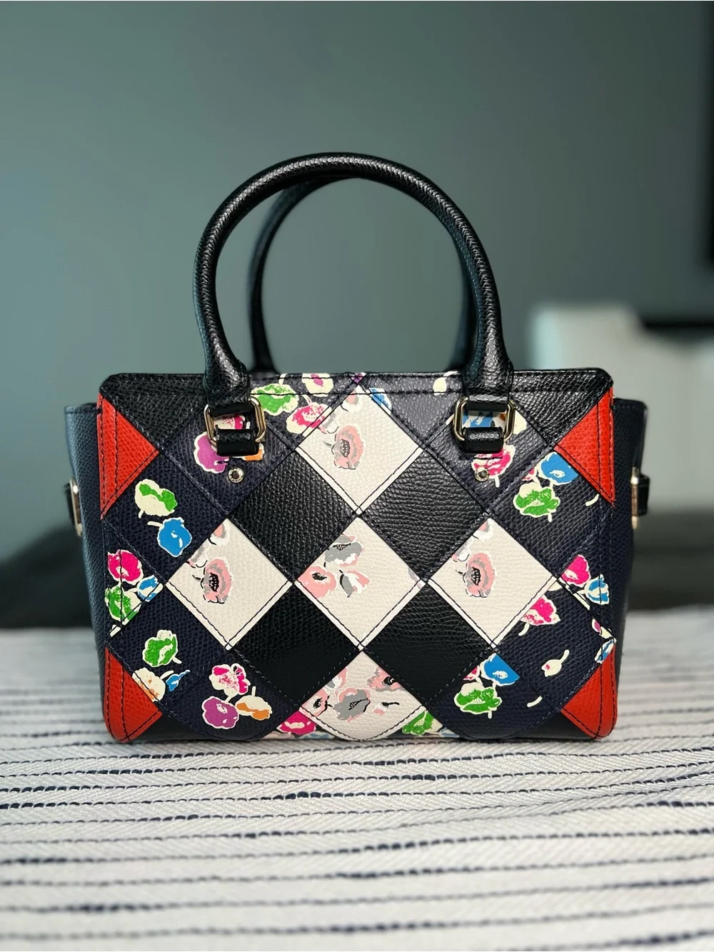 Coach Floral Patchwork Blake Caryall